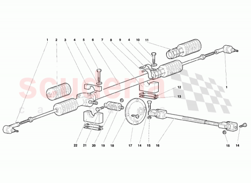 Part Diagram for Lamborghini 004333035