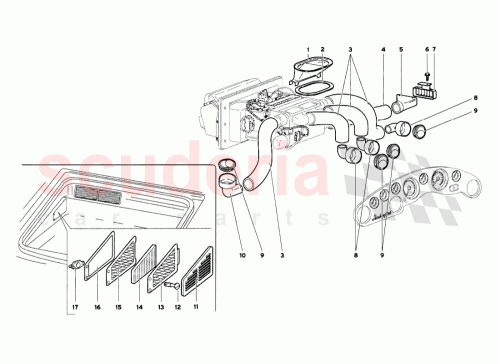 Part Diagram for Lamborghini 0069007770