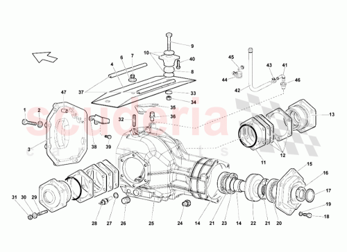 Part Diagram for Lamborghini N0206027