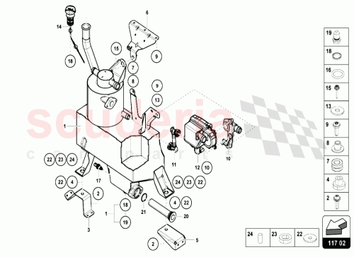 Part Diagram for Lamborghini WHT004895