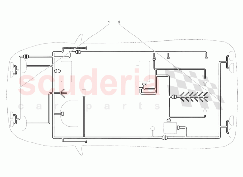 Part Diagram for Lamborghini 006135134