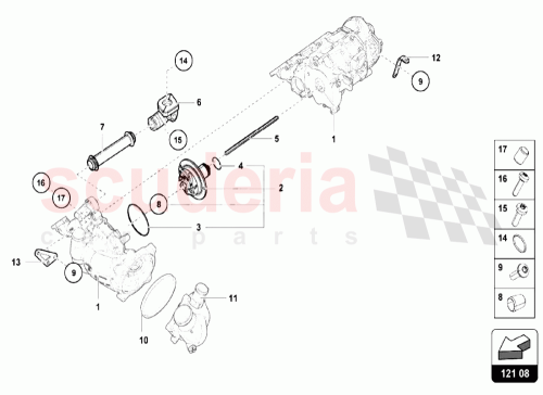 Part Diagram for Lamborghini N10700201