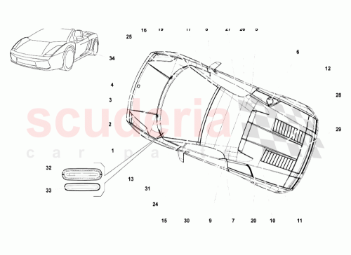 Part Diagram for Lamborghini 400010531J