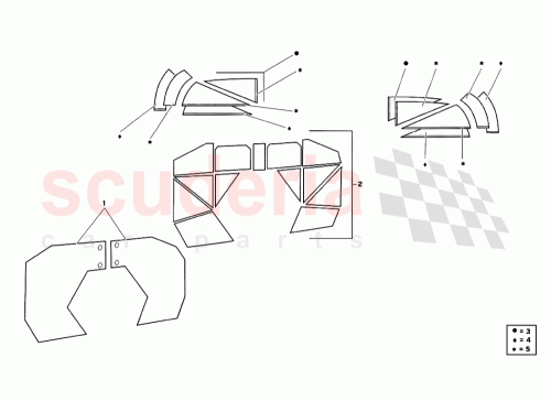 Part Diagram for Lamborghini 310132001