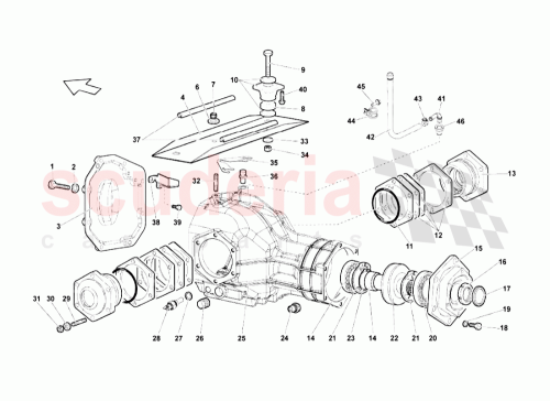 Part Diagram for Lamborghini N123501