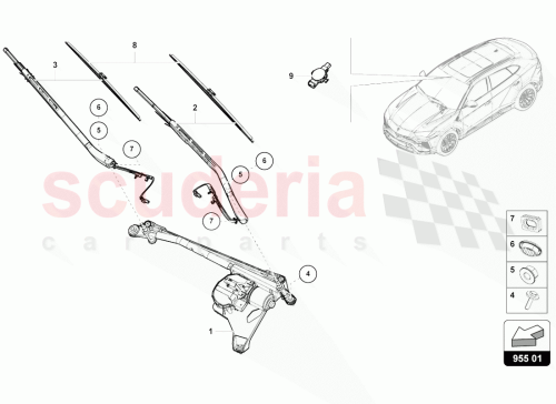 Part Diagram for Lamborghini N10261307