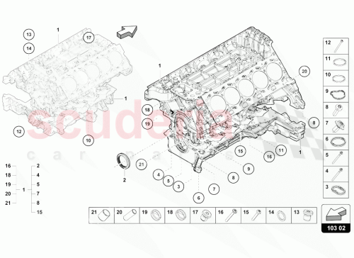Part Diagram for Lamborghini WHT007752