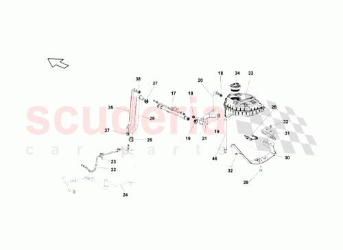 Part Diagram for Lamborghini 407121262