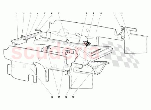 Part Diagram for Lamborghini 009411647