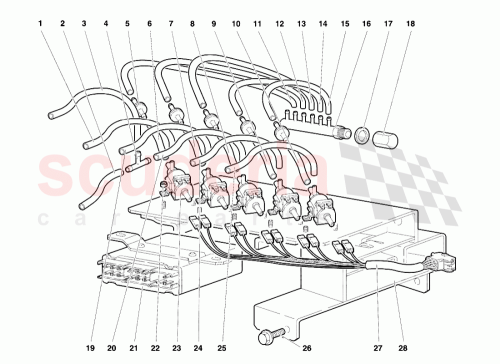 Part Diagram for Lamborghini 009414610