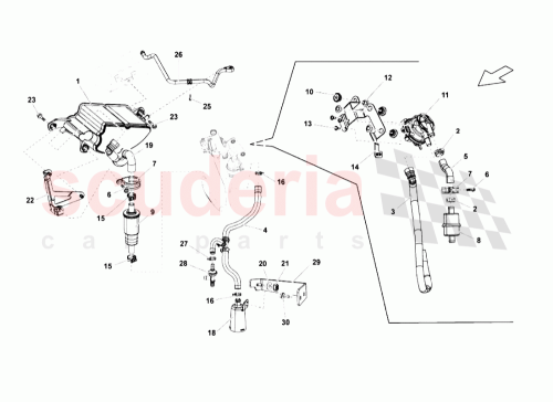 Part Diagram for Lamborghini 407201983