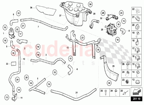 Part Diagram for Lamborghini 470201384