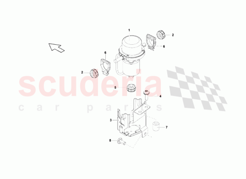 Part Diagram for Lamborghini 400927347