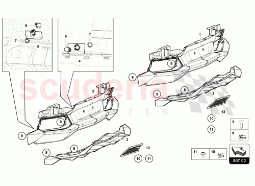 Part Diagram for Lamborghini 470807926A