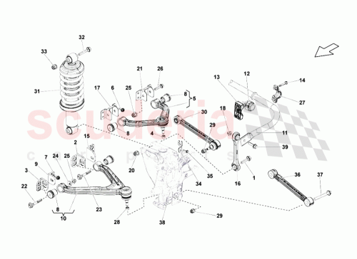 Part Diagram for Lamborghini 0R1400578