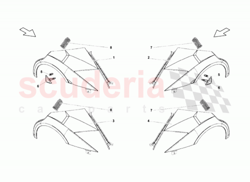 Part Diagram for Lamborghini 429821105