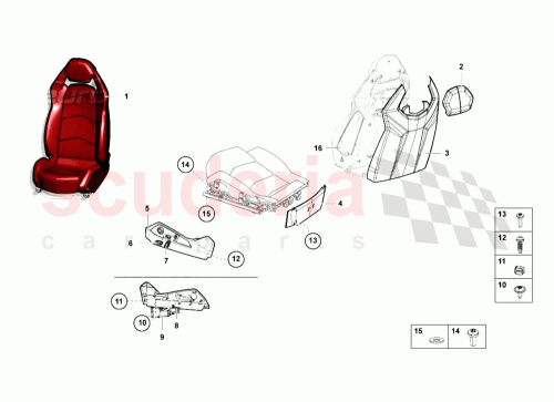 Part Diagram for Lamborghini 8K0959817