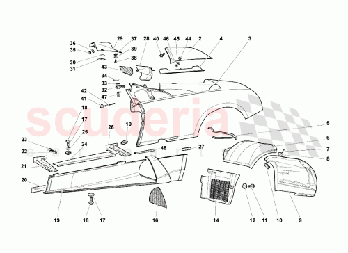 Part Diagram for Lamborghini 410853491A