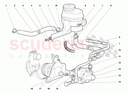Part Diagram for Lamborghini 004034058