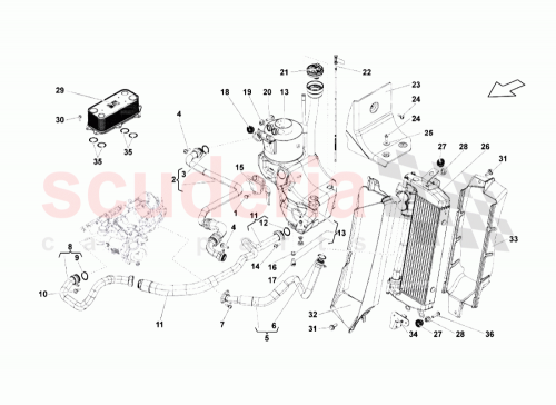 Part Diagram for Lamborghini N90813202