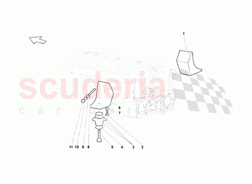 Part Diagram for Lamborghini N90630504
