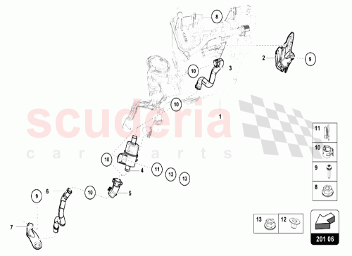 Part Diagram for Lamborghini 4B0422379A