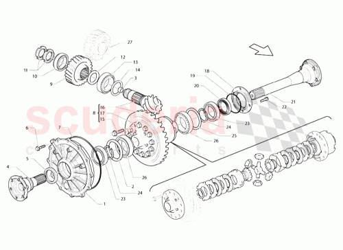 Part Diagram for Lamborghini 086311347C