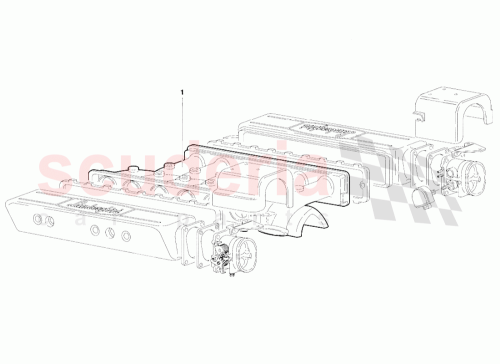 Part Diagram for Lamborghini 490132003