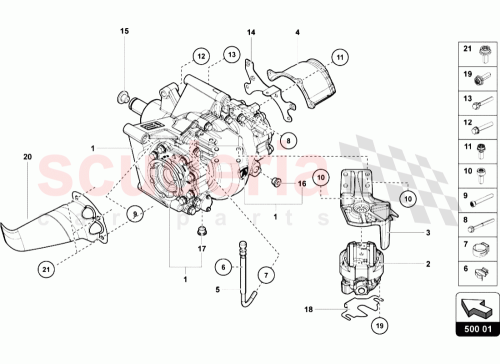 Part Diagram for Lamborghini 470199137B