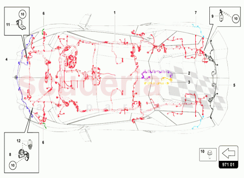Part Diagram for Lamborghini 476971138AA