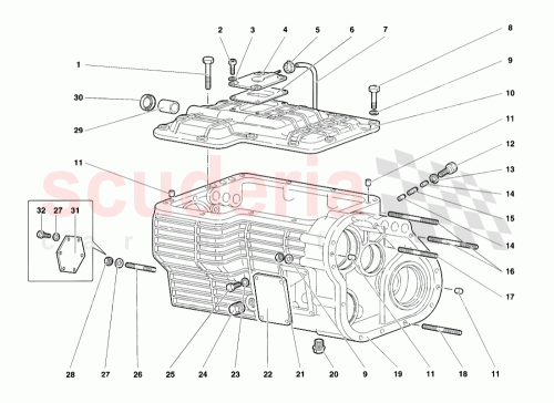 Part Diagram for Lamborghini 002435931