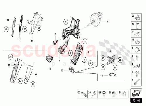Part Diagram for Lamborghini 1K1723503AK