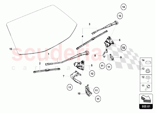 Part Diagram for Lamborghini N10261310