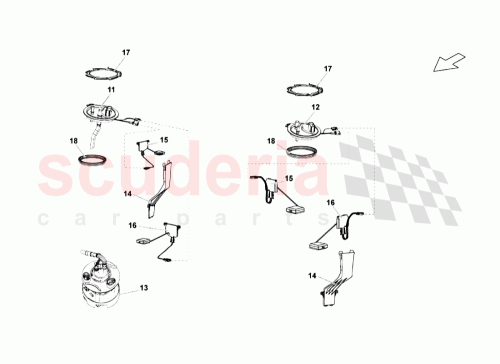 Part Diagram for Lamborghini 420201319C