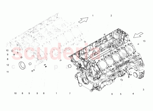 Part Diagram for Lamborghini N222221