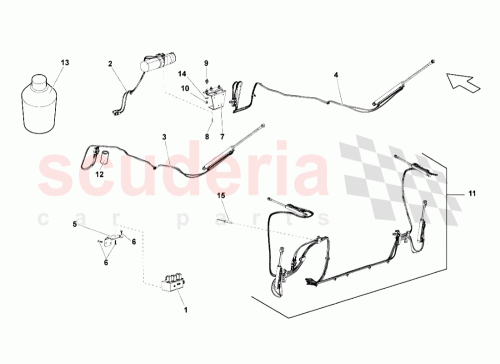 Part Diagram for Lamborghini 407871211C