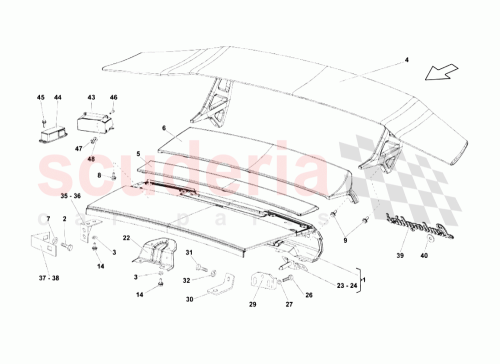 Part Diagram for Lamborghini 418827277