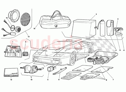 Part Diagram for Lamborghini 0061001924