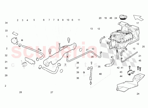 Part Diagram for Lamborghini 400251189