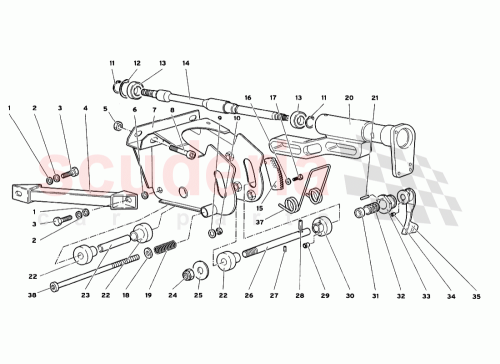 Part Diagram for Lamborghini 0043004072
