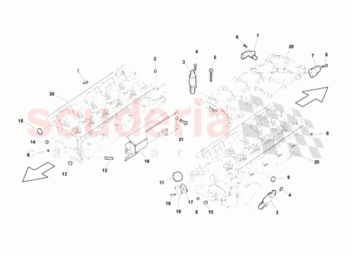Part Diagram for Lamborghini N444447