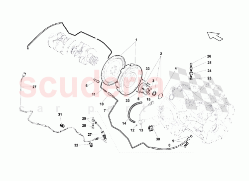 Part Diagram for Lamborghini 400721465A