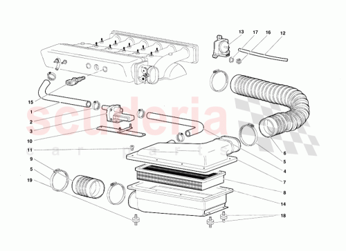 Part Diagram for Lamborghini 001330522