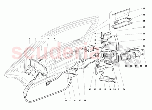 Part Diagram for Lamborghini 009421275