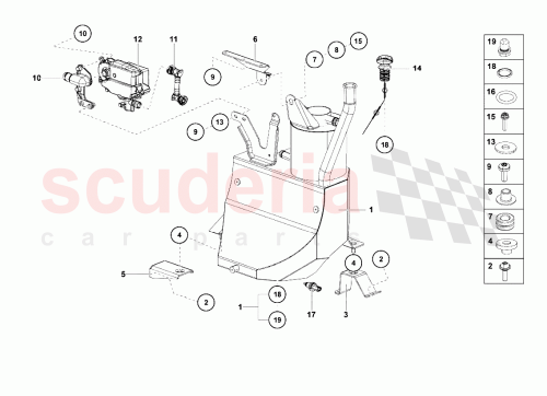 Part Diagram for Lamborghini 470115659