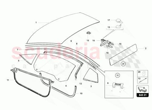 Part Diagram for Lamborghini 470857234