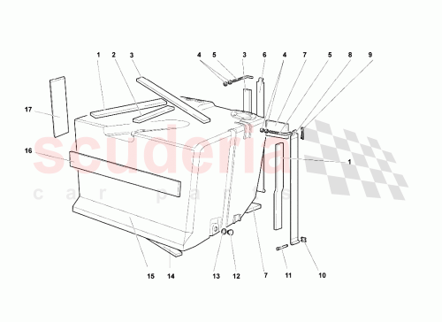 Part Diagram for Lamborghini 400201365C