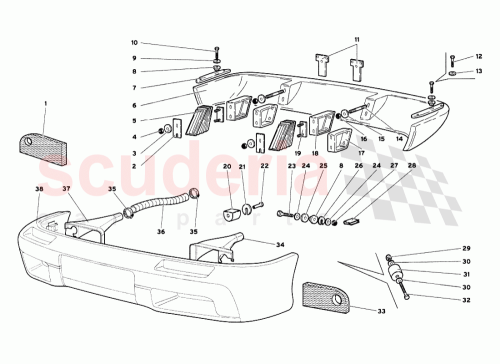Part Diagram for Lamborghini 0093006361
