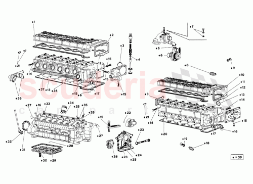 Part Diagram for Lamborghini 0017006615