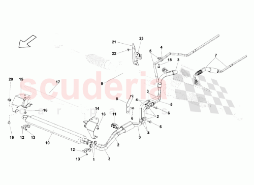 Part Diagram for Lamborghini 401422893F